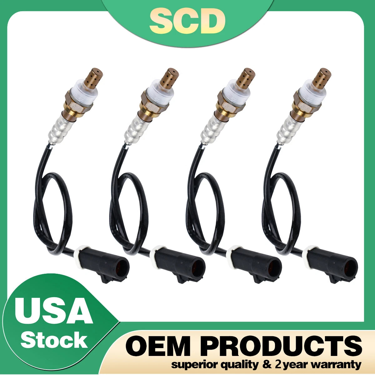 4X Downstream O2 Oxygen Sensor for Ford Escape Fusion Mercury Lincoln (2001–2012) 234-4609