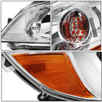 Chrome Amber Signal Projector Headlights for Subaru Outback/Legacy (2010–2014)
