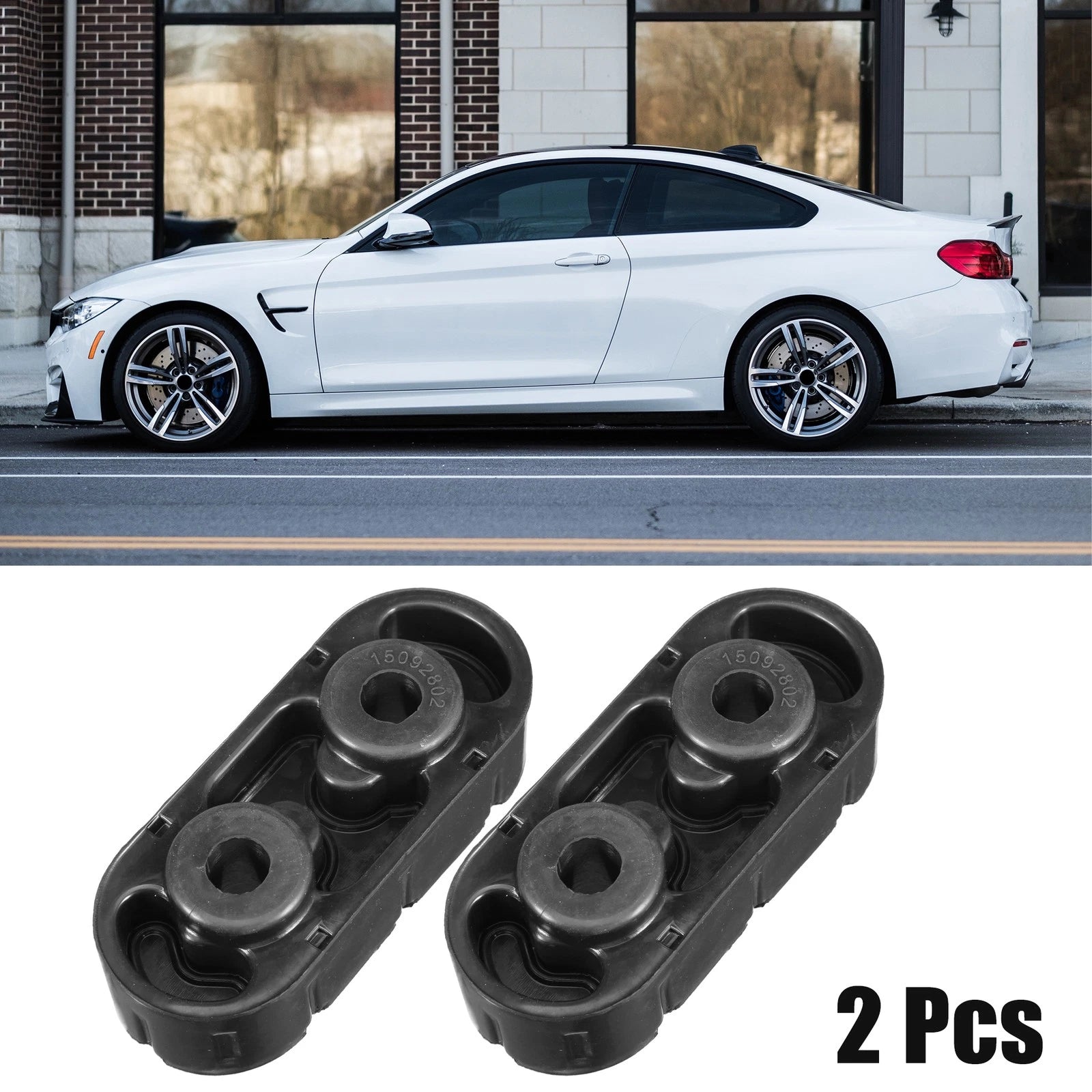 2X Muffler Exhaust Hanger Bushing Mount Bracket for Chevy GMC  15092802