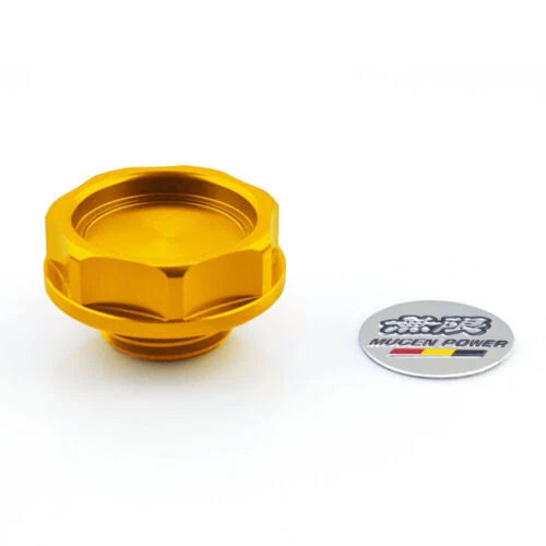 JDM Billet Oil Filler Cap, Radiator Cap & Battery Tie Down for Honda Civic