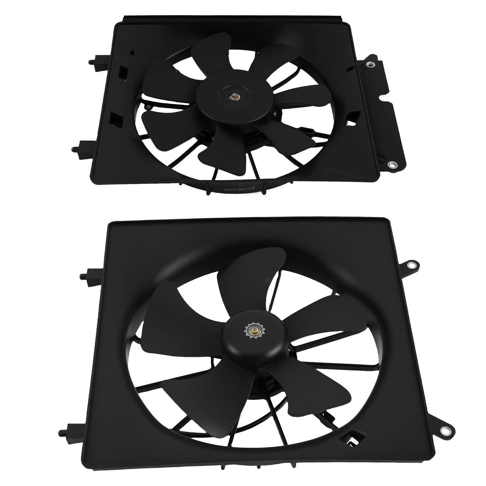 2 Pc Cooling Fan Assembly for Honda CR-V/Element (2002–2006) 674-59746 19015PZDA01