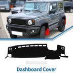 Dashboard Cover Mat for Toyota Highlander (2021–2024) HUD Black