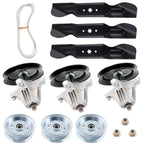 Blade Spindle Belt Idler Kit for Cub Cadet Ultima ZT2 ZTS2 ZT3 (60 Inch Deck)