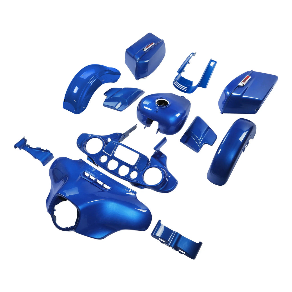 Fairings Bodywork Kit for Harley Touring Street Glide (2014–2023) Electric Blue