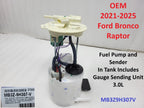 Fuel Pump and Sender Unit for Ford Bronco Raptor (2021–2025) MB3Z9H307V