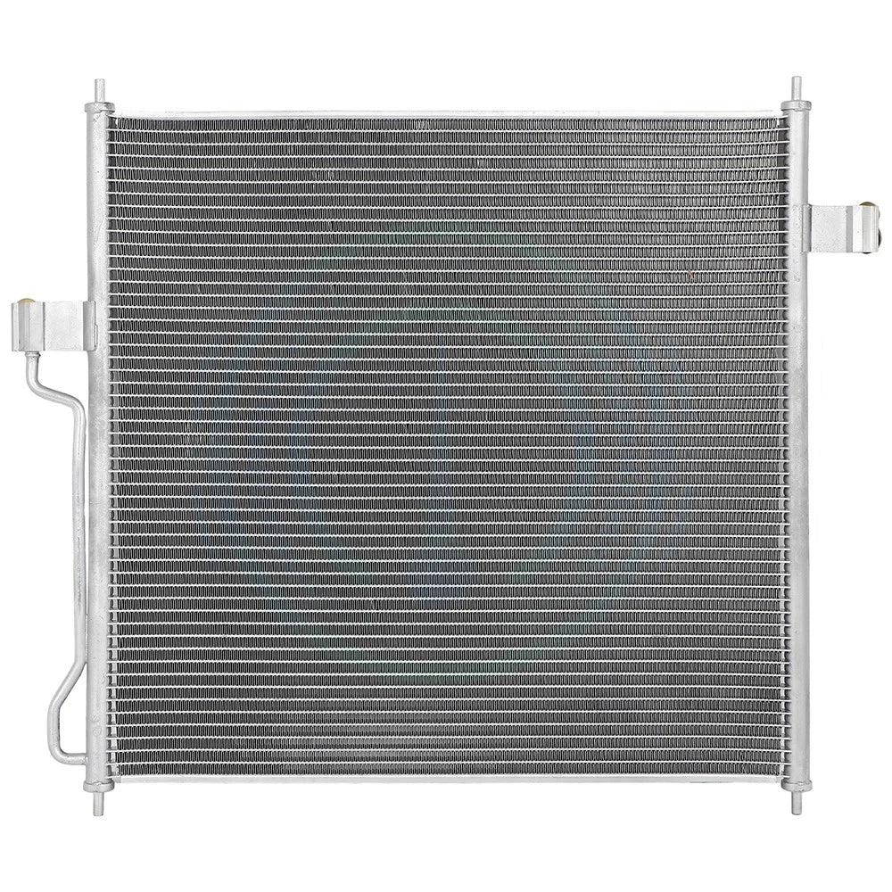 Cooling Kit: Aluminum Radiator & AC Condenser for Ford Explorer (2002–2003)