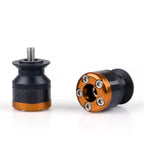 CNC Carbon Fiber 8mm Swingarm Sliders Spools for Universal Motorcycle