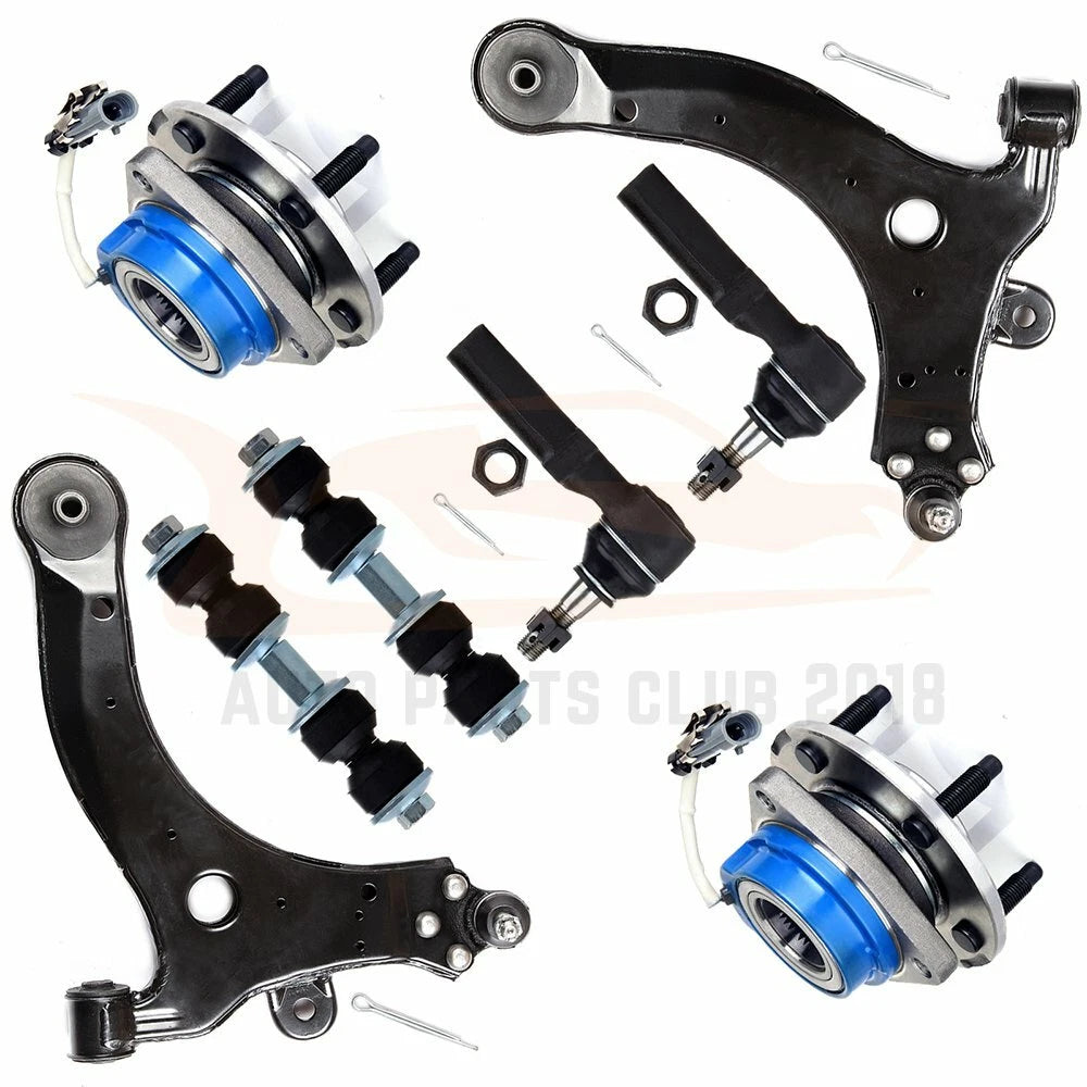 Lower Control Arm Front Wheel Bearing Tie Rod for Impala Regal Monte Carlo (2000–2005)