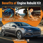 Crankshaft & Rod Bearing Kit for Hyundai Elantra, Kia Forte