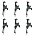 6x Fuel Injector for Isuzu HXR NPR NPR-HD NQR NRR (2006–2010)