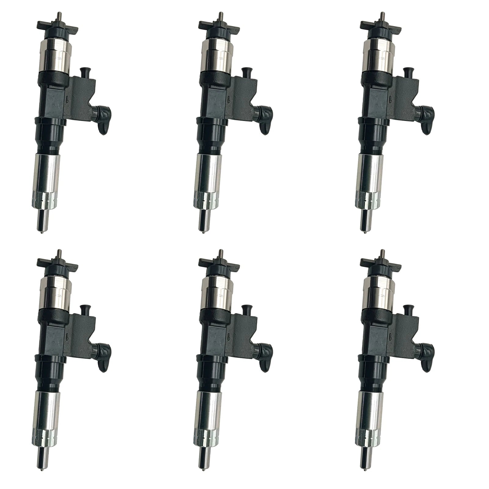 6x Fuel Injector for Isuzu HXR NPR NPR-HD NQR NRR (2006–2010)