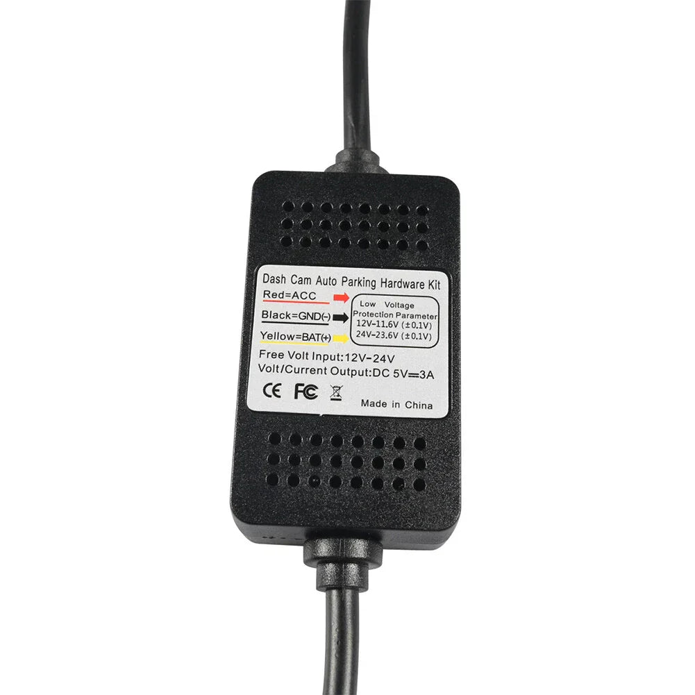 Universal Type C Hardwire Kit 12/24V to 5V for Car DVR