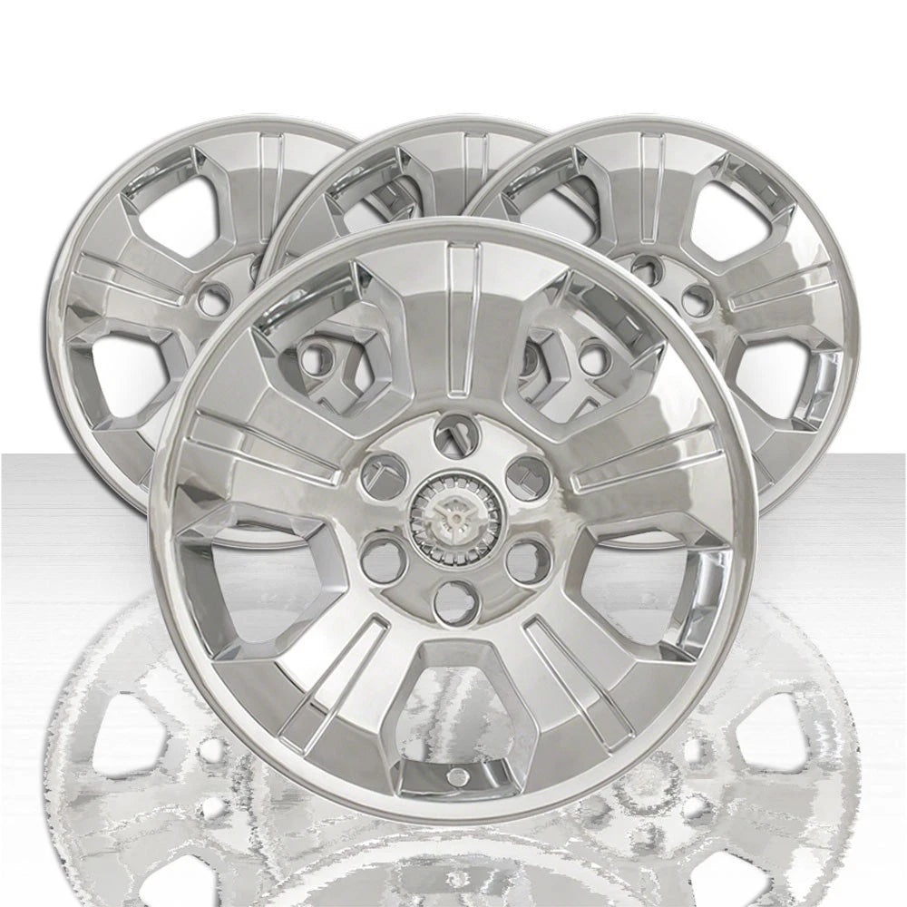 18" 4pc Chrome Wheel Skins (Set of 4) for 2015-2020 Chevy Tahoe