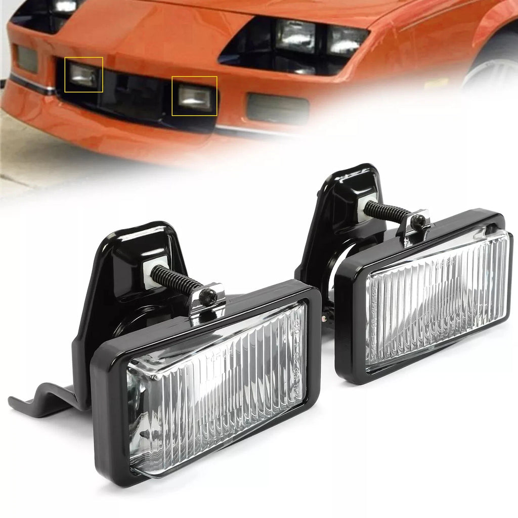 Fog Light Lamps with Brackets for Camaro IROC-Z Z28 (1985-1992)