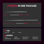 2X Liftgate Tailgate Lift Support Shock for Lexus RX350 RX450h (2010–2015) 6756