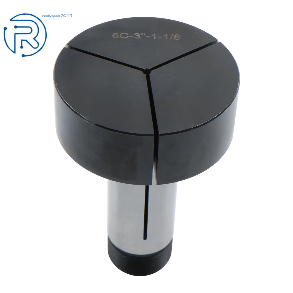 3" Step Collet Fixture for Precision Lathe (1/2-20 UNC Thread)