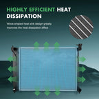 Aluminum Radiator for Hyundai Sonata (2015–2019)