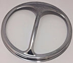 7 Inch Catseye Headlight Covers Pair for Hot Rod Rat Rod (Universal)