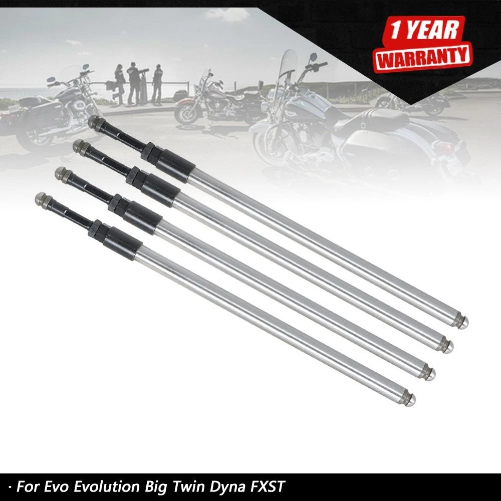 Adjustable Pushrods Kit for Evo Big Dyna FXST (1984-1999)