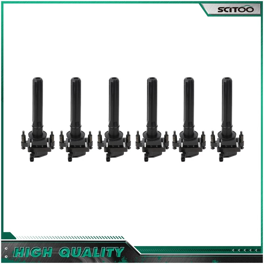 6PCS Ignition Coil for Chrysler Sebring Concorde Intrepid Dodge Stratus (1995–2006) UF199