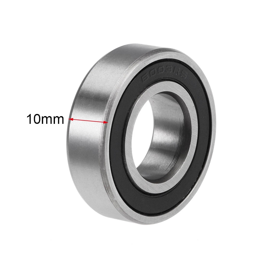 Set of 2 Deep Groove Ball Bearings 6003-2RS for Z2 17x35x10mm