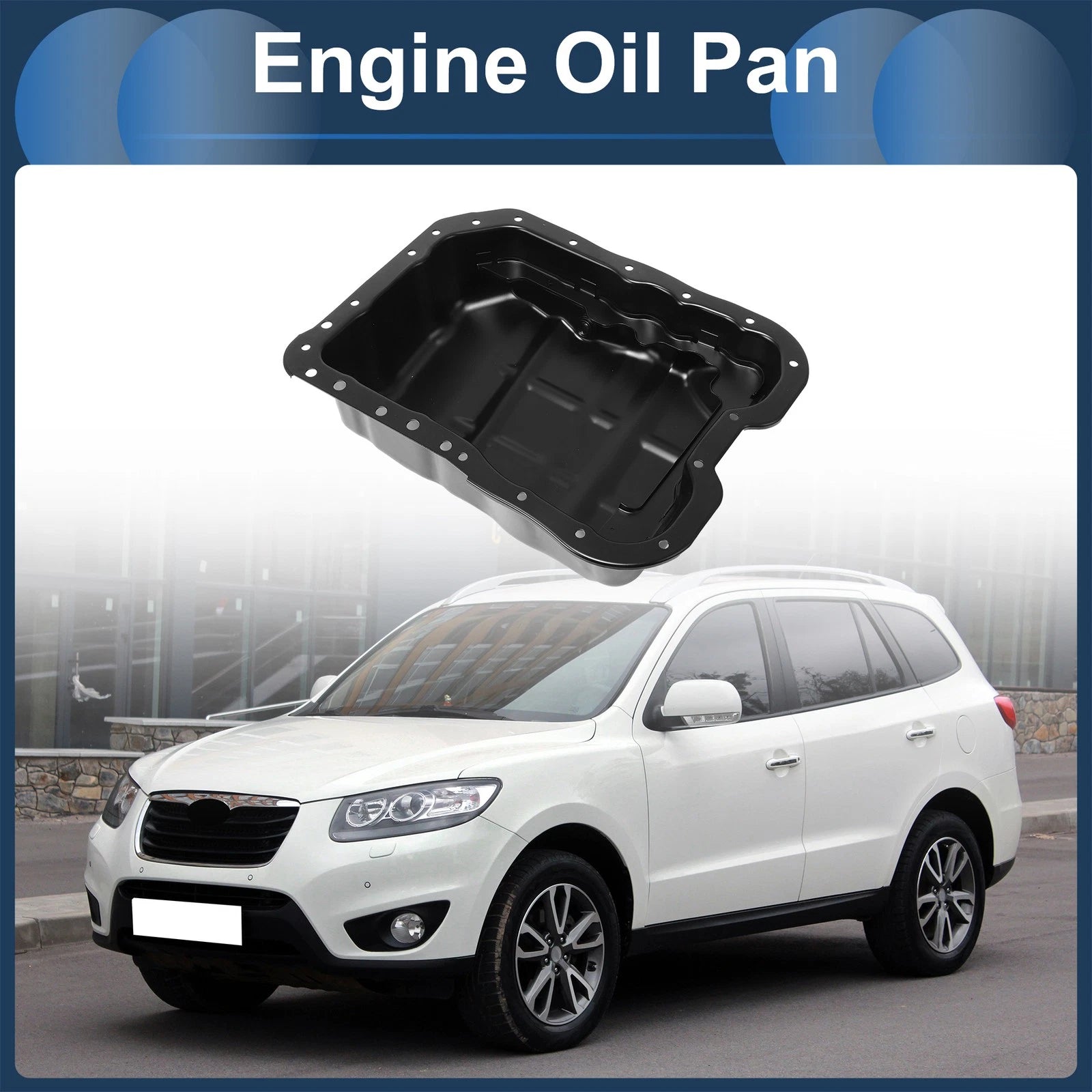 1 Pc Engine Oil Pan No.2151025050 for Hyundai Santa Fe (2019–2020)