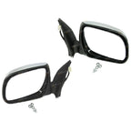 LH+RH Chrome Electric Power Mirrors 2 x for Toyota Hilux (2005–2011)