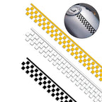 Checkered Stripes Decals for Motorbike