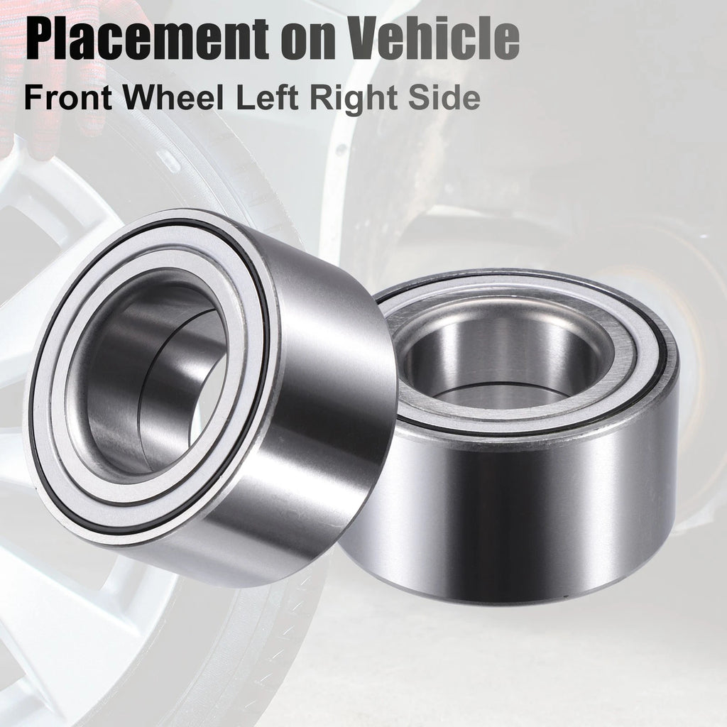 2 Pcs Wheel Bearing DAC38700037 for Hyundai Accent (2000–2018)