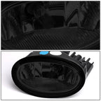 Fog Lights for Honda CR-V (2017–2018) - Chrome Trim Bezel, Smoked, Switch