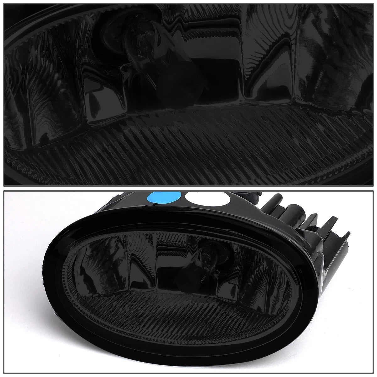Fog Lights for Honda CR-V (2017–2018) - Chrome Trim Bezel, Smoked, Switch