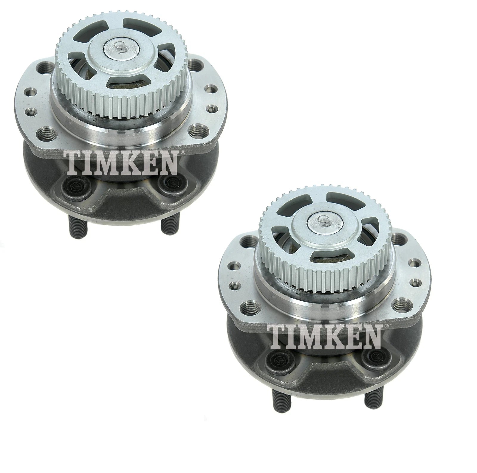 Set of 2 Rear Timken Wheel Bearing Hub Kit for Chrysler Dodge (FWD)