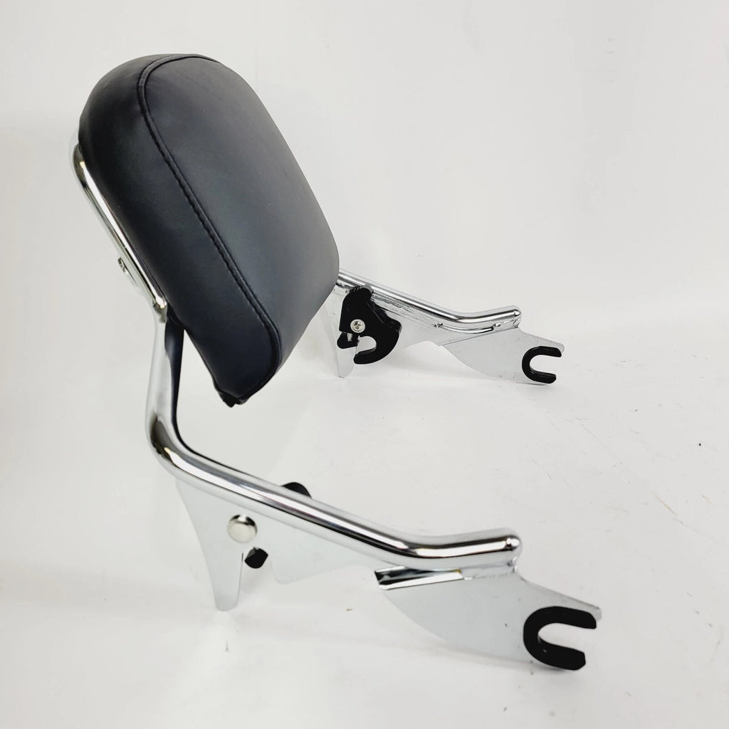 Chrome Sissy Bar Passenger Backrest for Harley-Davidson Softail Fat Bob (2018–2024)