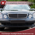 Front Right Washer Nozzle Cover for Mercedes-Benz E320 (1994-2006) Silver