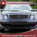 Front Right Washer Nozzle Cover for Mercedes-Benz E320 (1994-2006) Silver