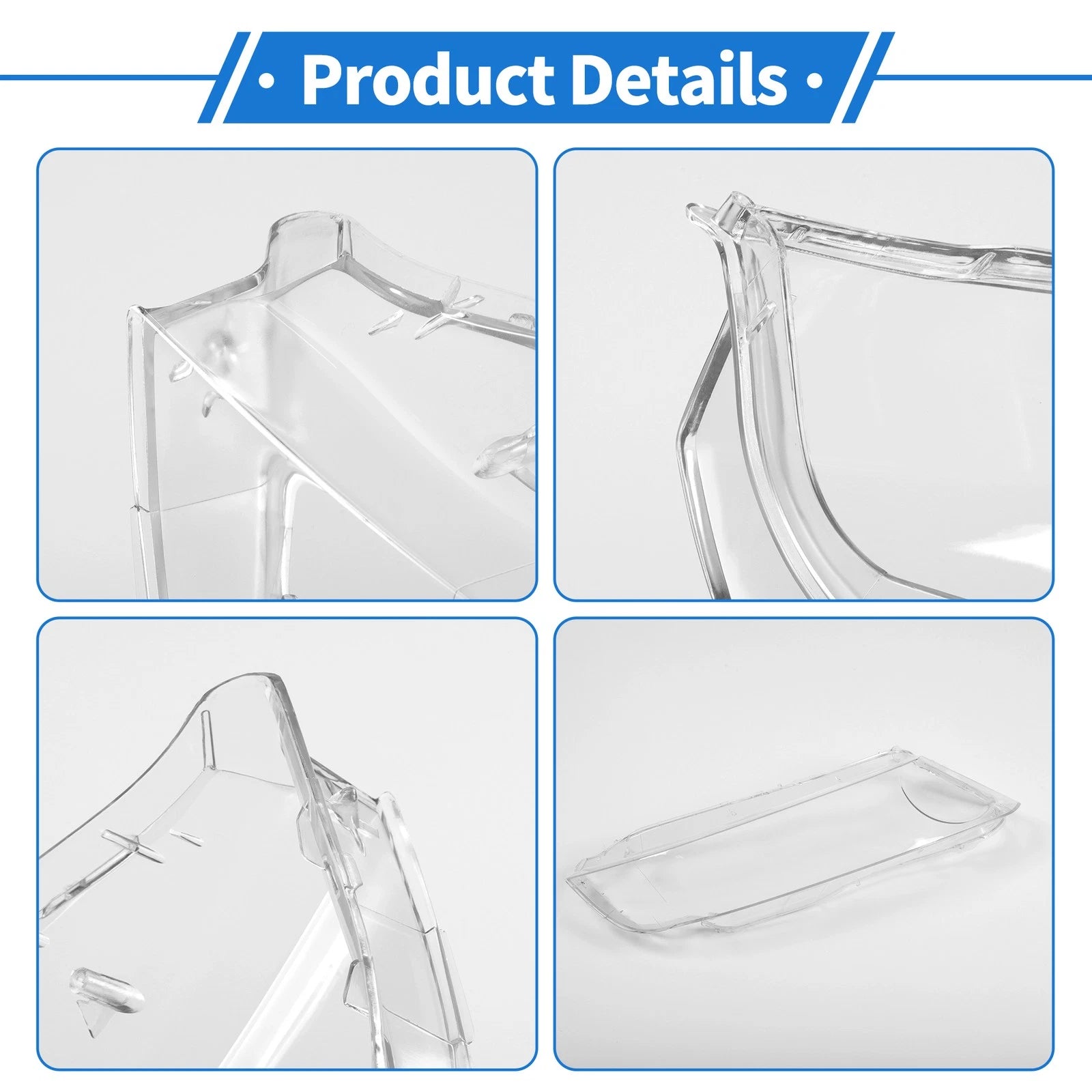Headlight Lens Cover for Honda Odyssey (2005–2008) PC Clear