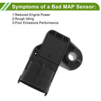MAP Sensor for Ford Focus 2.0 ST (2015–2017) No.0261230334