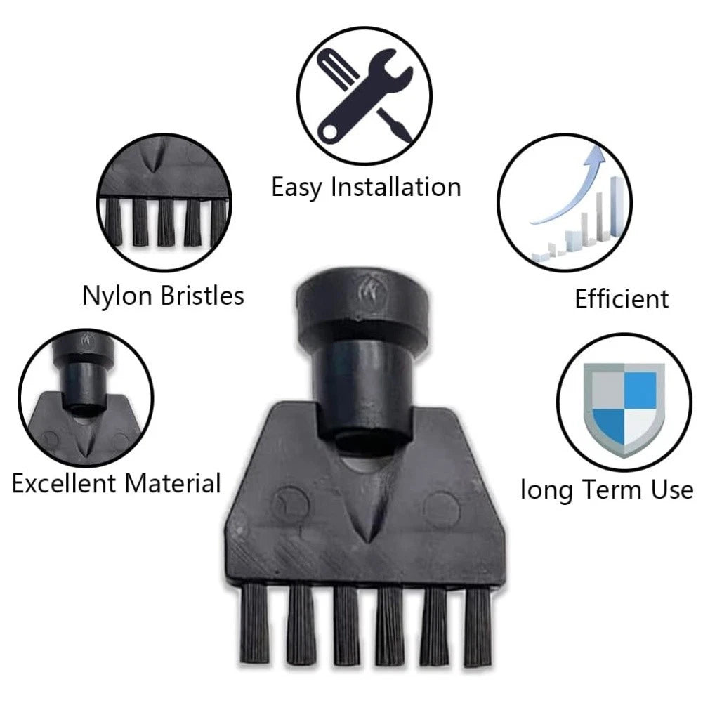 Set of 4 Brass Steam Cleaner Brushes for Karcher SC Series