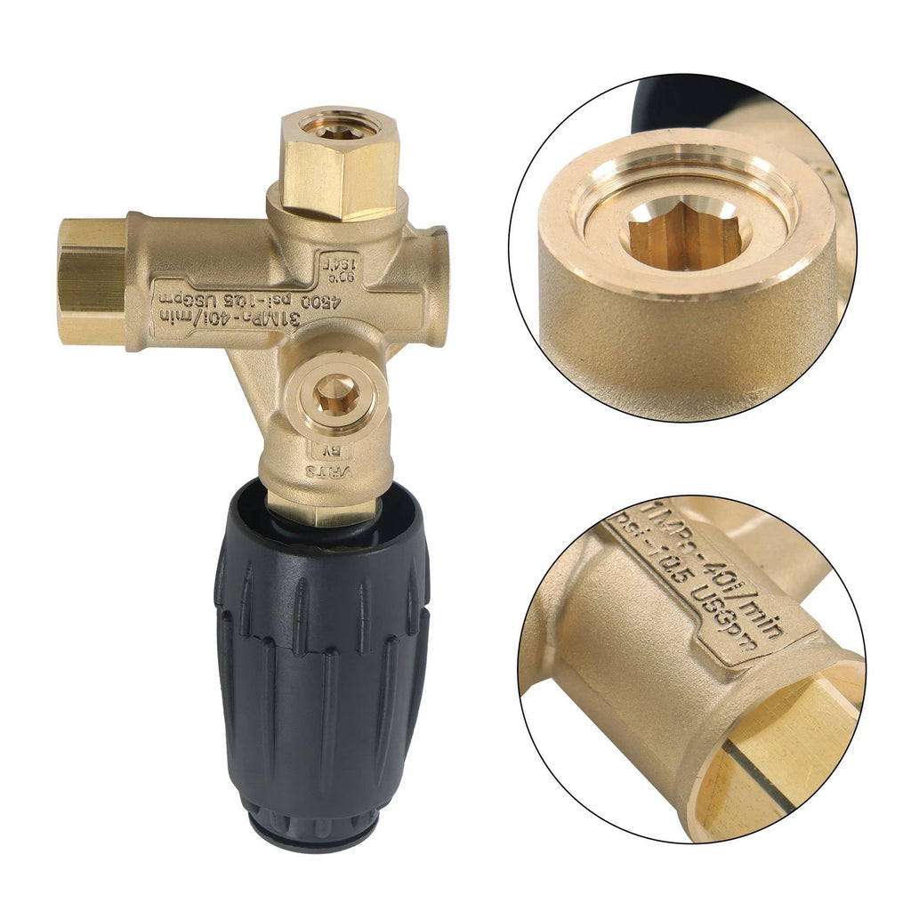 Unloader Valve for Pressure Washer Pump (8GPM, 4350 PSI)