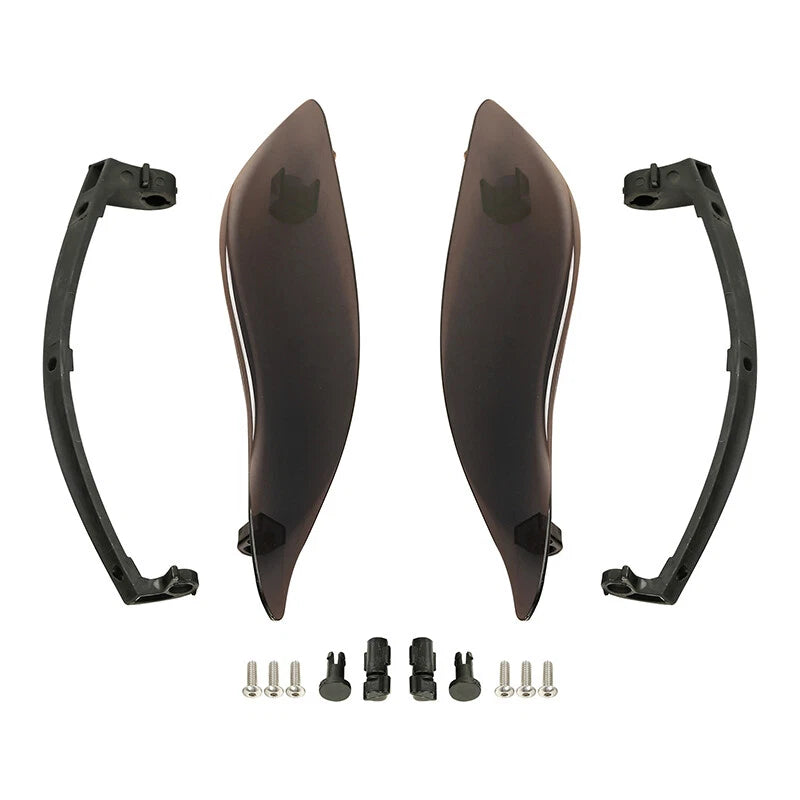 Smoked Side Wings Air Deflectors for Harley Touring Street Glide (2014–2024)