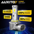 H10 LED Fog Driving Light Bulbs Kit for 9145 9140 6500K