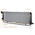 Full Aluminum Radiator for Jeep Cherokee/Comanche (1991–2001) DPI-1193
