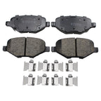 Akebono ProACT Rear Ceramic Disc Brake Pads for Chrysler Dodge Ford Lincoln VW