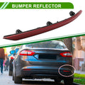 Bumper Reflector No.KS7Z13A565A for Ford Fusion (2019–2020) Red 1pc Rear Right