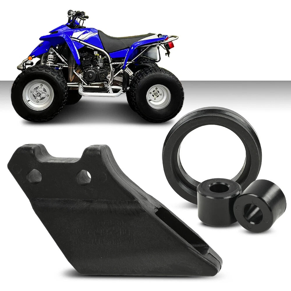 Complete Black Chain Roller Guide Kit for Yamaha Blaster YFS200 (1988–2006)
