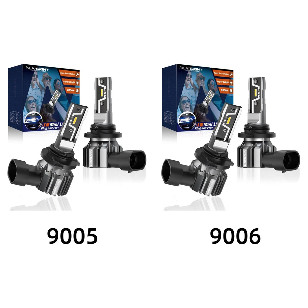 2X 9005 + 9006 LED Headlight Kit for NOVSIGHT (20000LM)