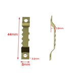 Set of 50 Rust Resistant Hanging Hardware for Various Applications