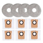 Set of 6 Dust Bags & 4 Mop Pads for Xiaomi Mijia B116 X20+