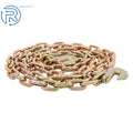 1 PC 5/16" × 10.3ft G80 Tow Chain with Hooks (4900 lbs)