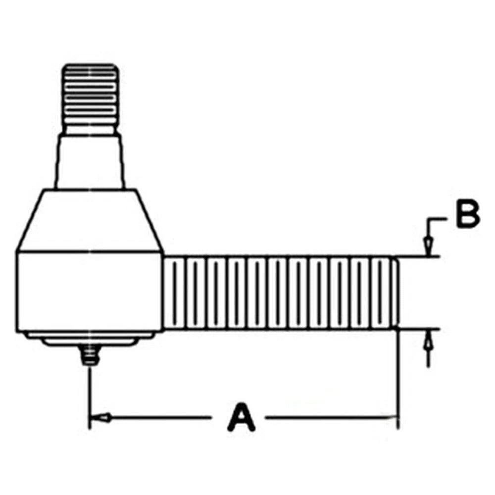 Cylinder End 3141529R91 for Case 644 684 685 744 784 844 844S 884 885 (1984)